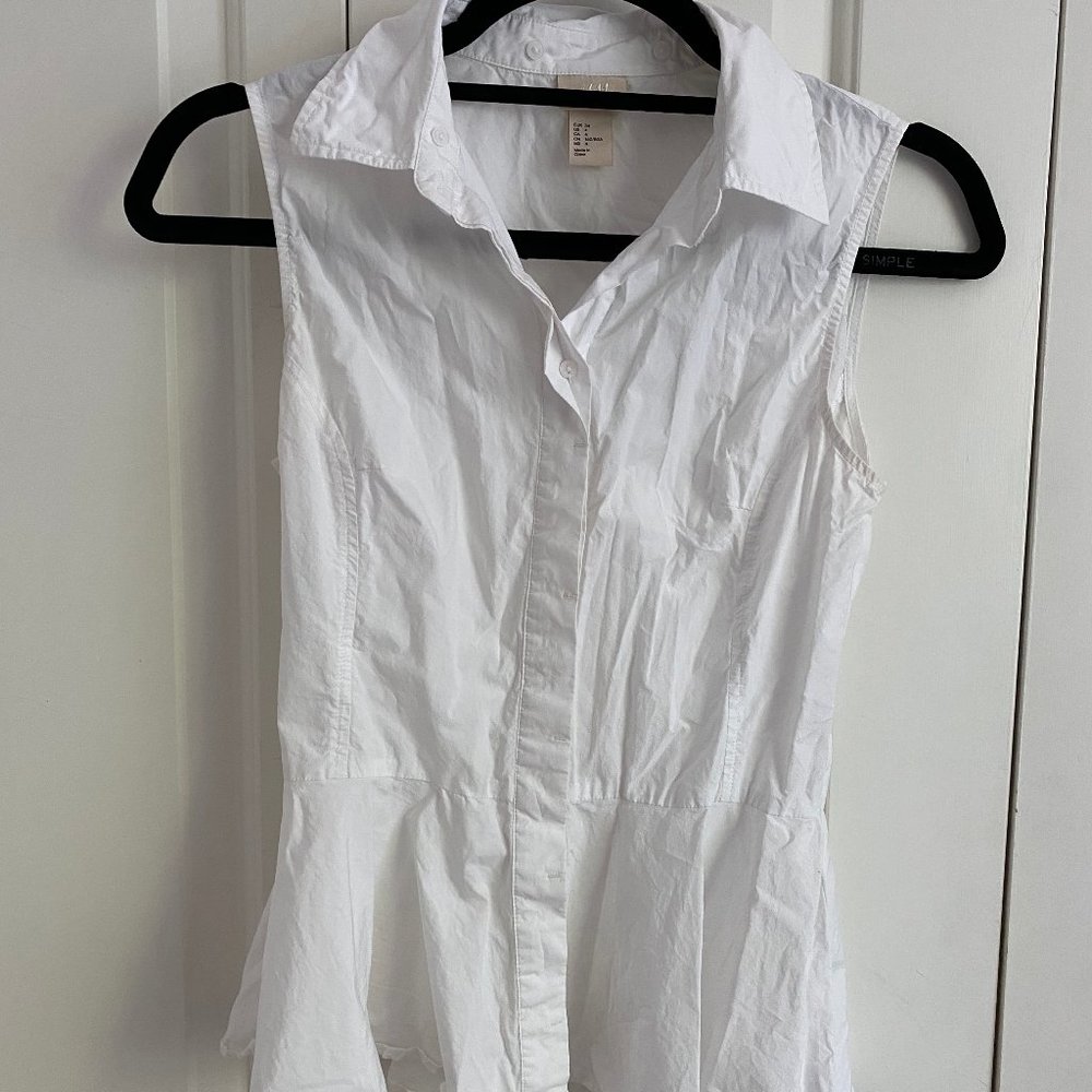 H&M Peplum Button Down